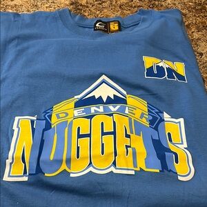 Mens Blue Denver Nuggets T-Shirt size 6X